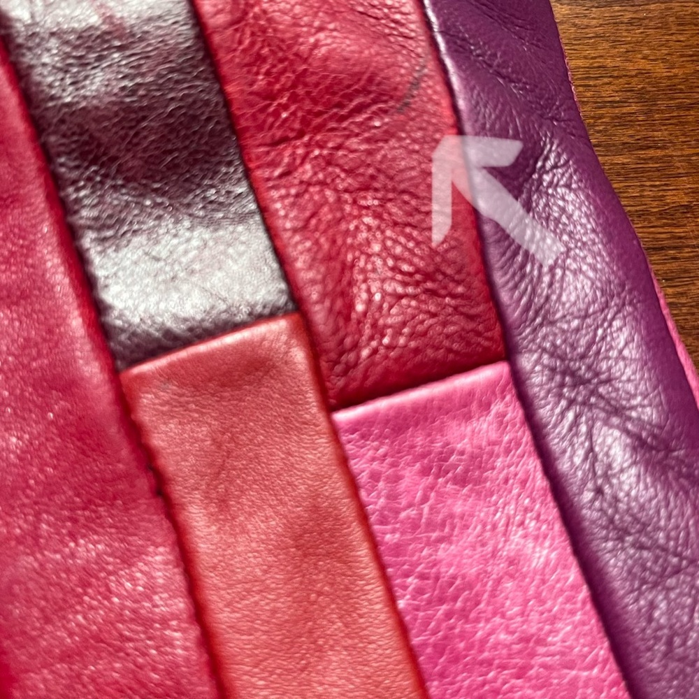 Miu Miu Colorblock Leather Wristlet Clutch - Picture 9 of 12